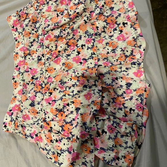 Floral Ruffle Mini Skirt - Picture 2 of 3